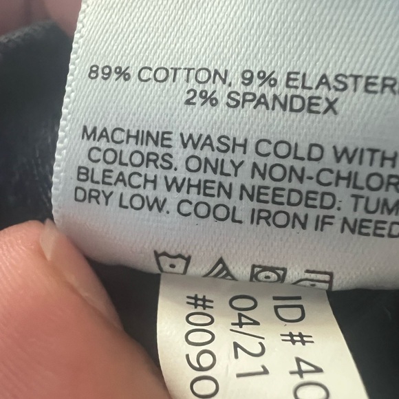 Express Dark Indigo Women's Cropped High Rise Skinny Jeans Size 6 NWT - Picture 7 of 8